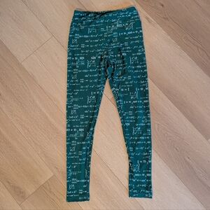 Green LuLaRoe Math Leggings